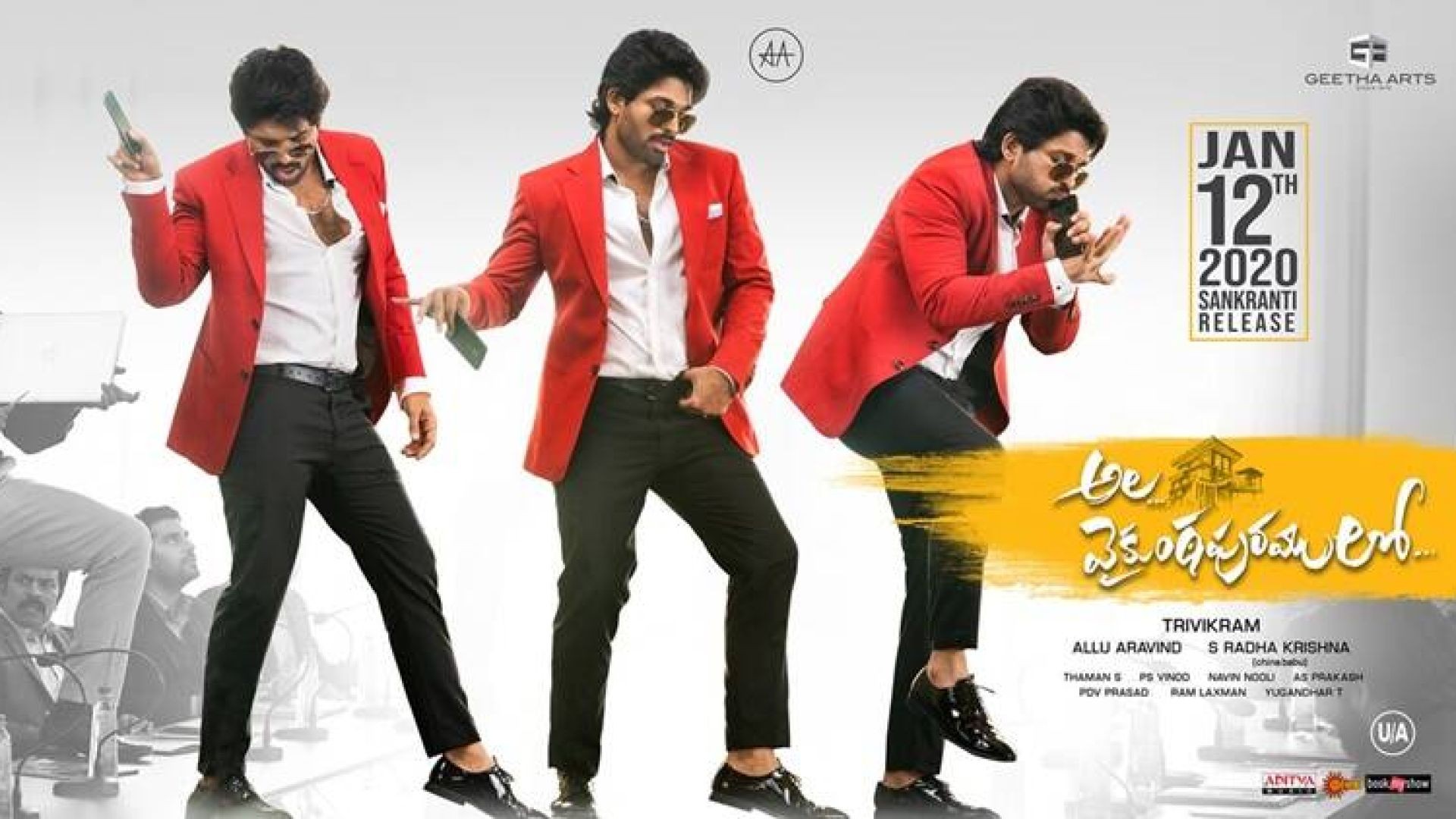 Ala Vaikunthapurramuloo (2020) Dual Audio [Hindi ORG & Telugu] WEB-DL 1080p