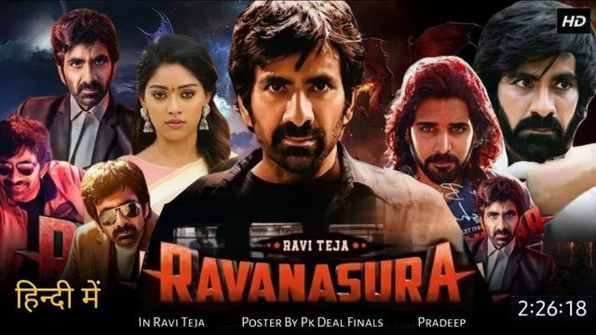 Ravanasura (2023) Hindi Dubbed ORG Amazon WEB-DL 720p
