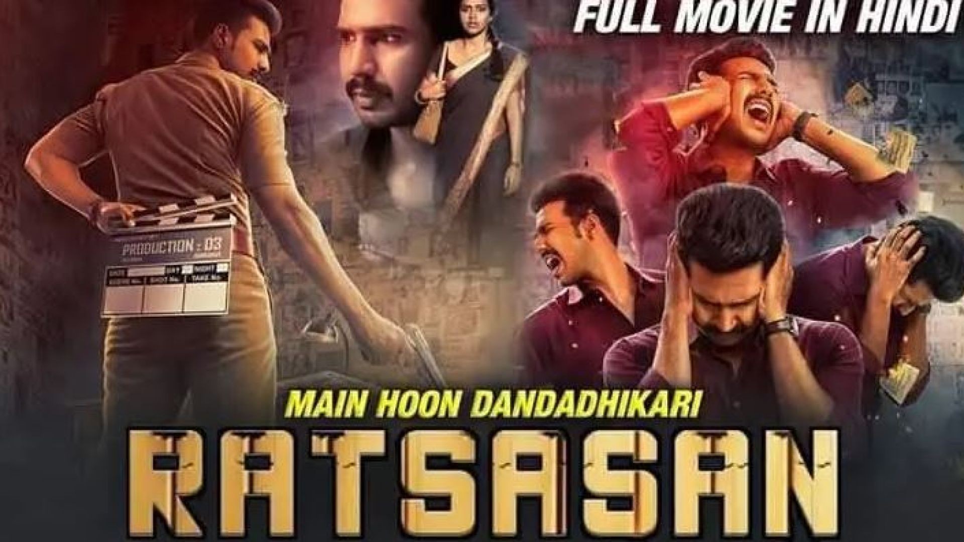 Ratsasan (2018) Dual Audio [Hindi ORG & Tamil] WEB-DL 720p