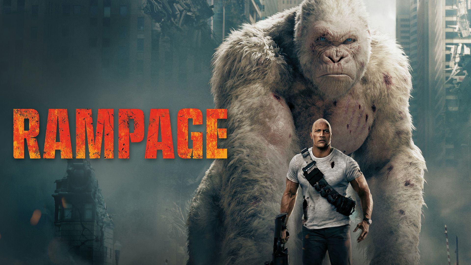 Rampage (2018) Dual Audio [Hindi ORG & ENG] BluRay 1080p