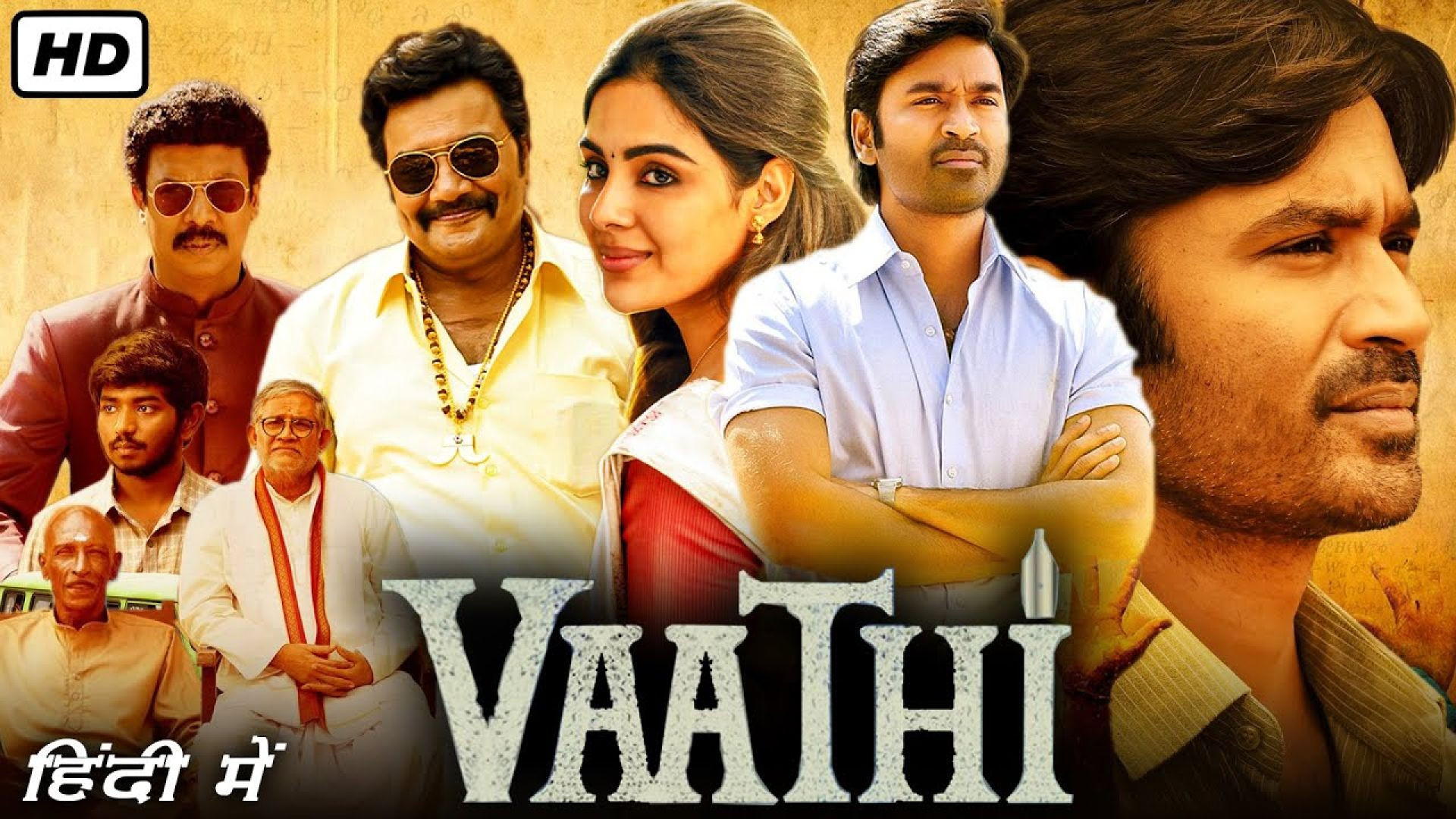 Vaathi – Sir (2023) [Hindi ORG & Tamil] NF WEB-DL 720p