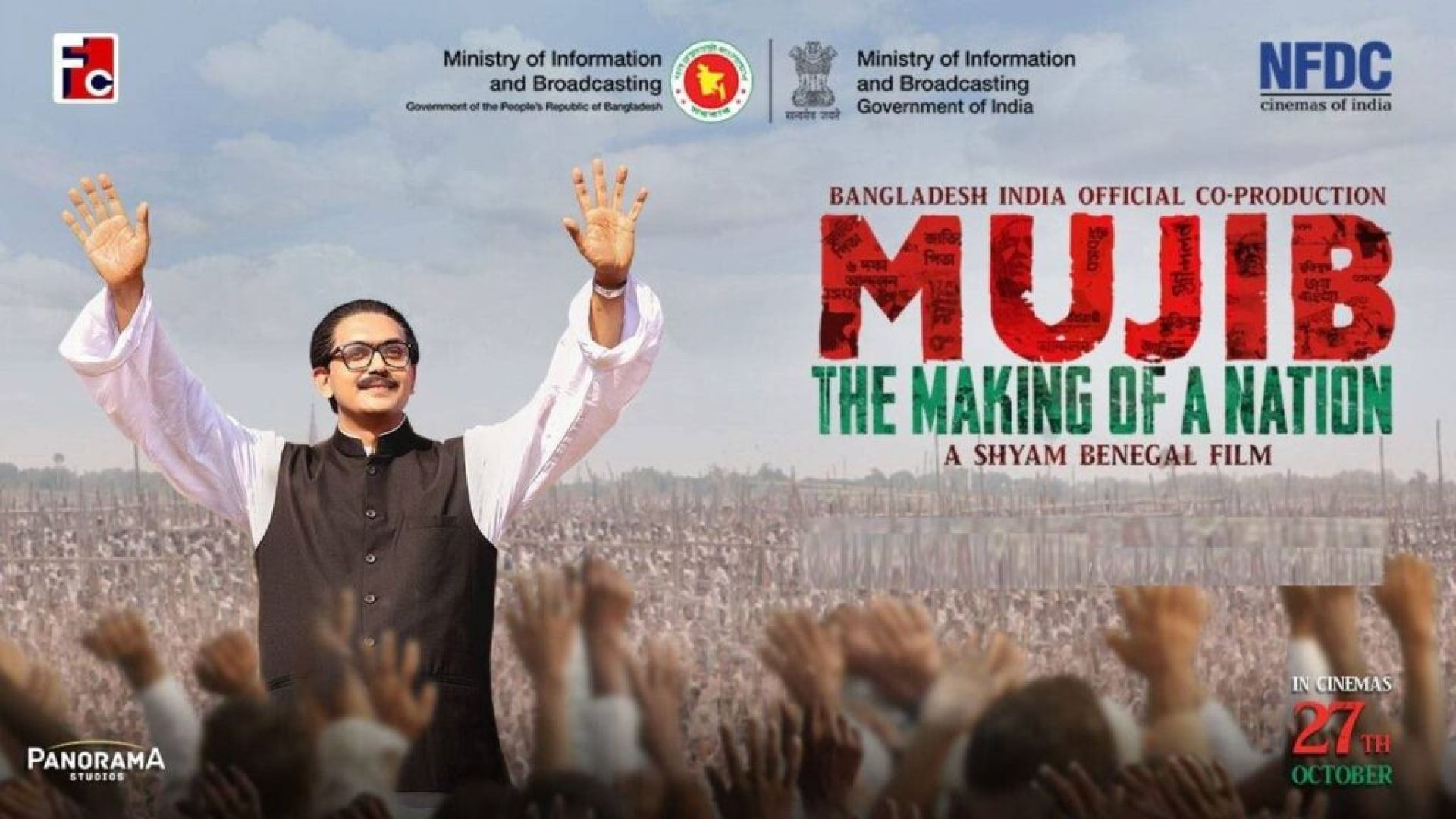 Mujib: The Making of a Nation (2023) Hindi Dubbed [Hall-Rip] 480p