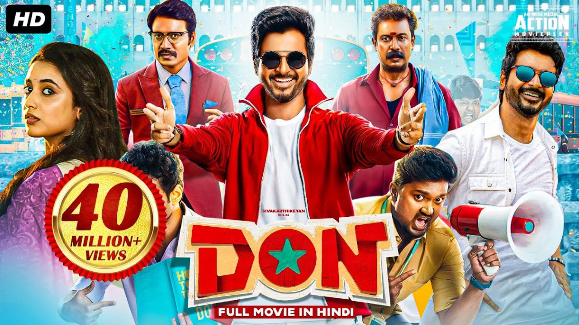 Don (2022) Dual Audio [Hindi ORG & Tamil] WEB-DL 480P