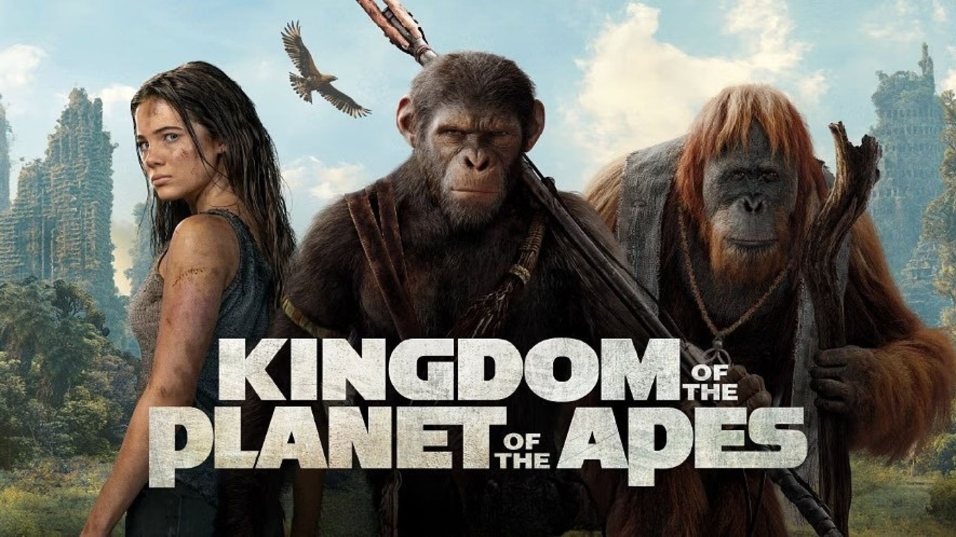 Kingdom of the Planet of the Apes (2024) Dual Audio [Hindi ORG-English] WEB-DL 1080P